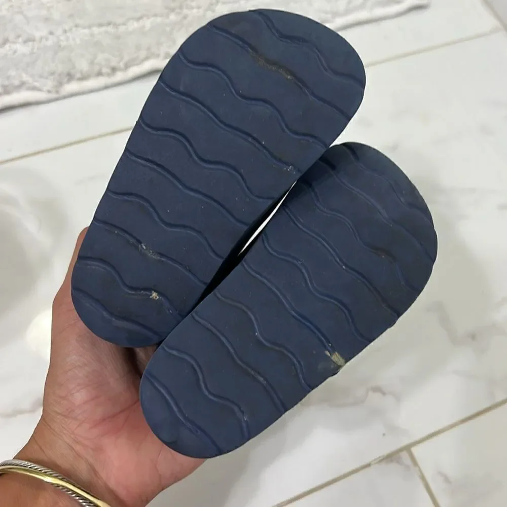 Blue Sandals (Birkenstock Like) Baby Shoes - Excellent Condition